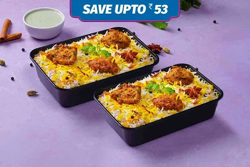 2 Mini Non Veg Biryani