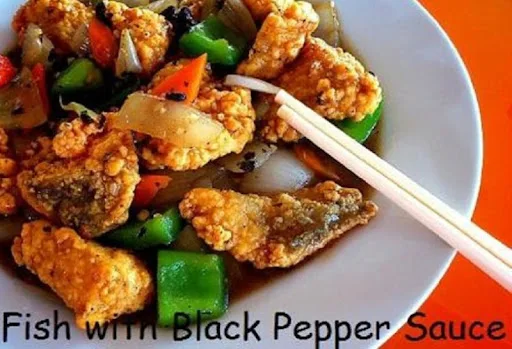 Fish In Black Pepper