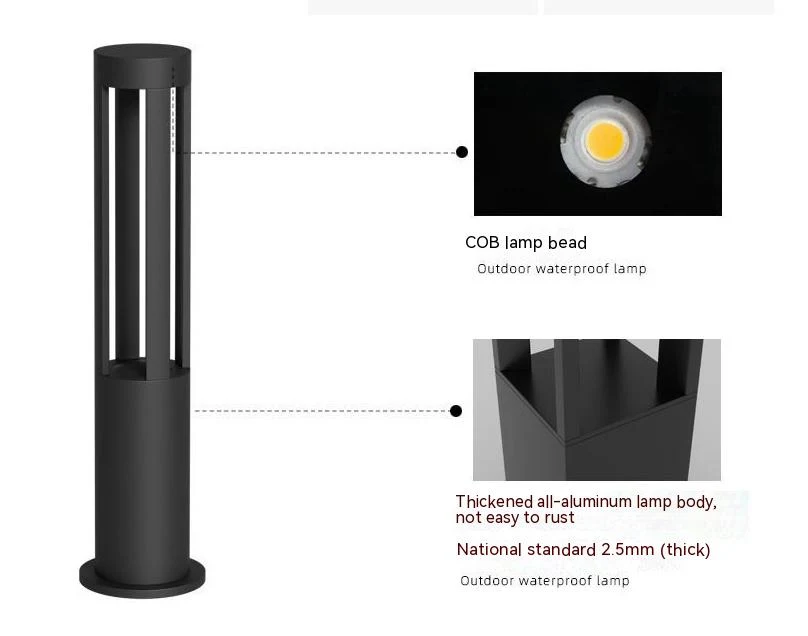 Outdoor Waterproof Lawn Lighting Garden Lamp Illuminate your garden with this waterproof outdoor garden lamp, perfect fo