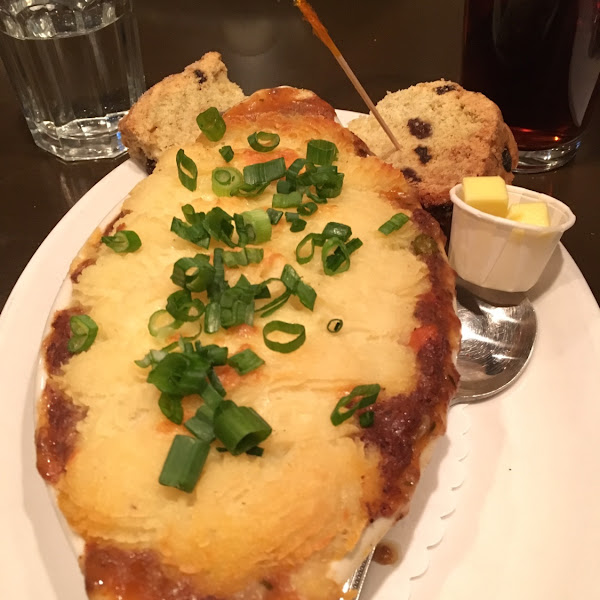 Shepard's Pie - with gluten free Irish Soda bread!