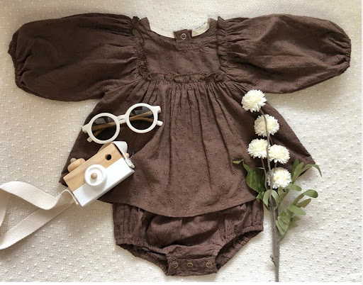 Title 4, Jacquard Childrens Suit Toddler Female Lace Lo...