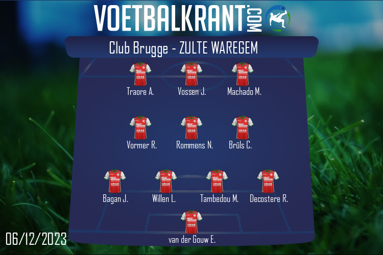 Zulte Waregem (Club Brugge - Zulte Waregem)