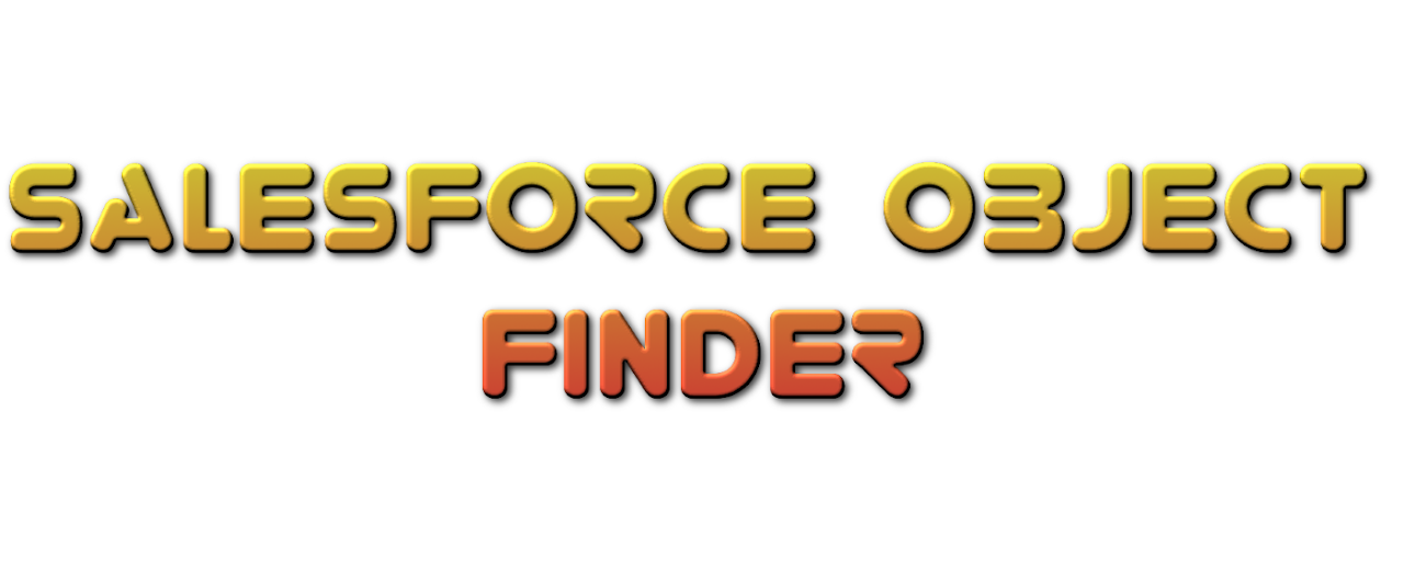 Salesforce Object Finder Preview image 2