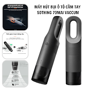 Máy Hút Bụi Ô Tô Cầm Tay Sothing 70Mai Vaccum Cleaner Swift, Công Suất Hút 5000Pa, Dung Lượng Pin Khỏe - Hàng Chính Hãng