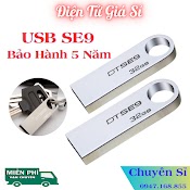 Usb Kingston Se9 64Gb /32Gb /16Gg /8Gb /4Gb, Thiết Kế Nhỏ Gọn, Vỏ Kim Loại - Usb Kingston Chống Nước | Bh 5 Năm