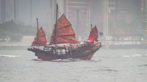 Journey on the Junk in Hong Kong China 2016