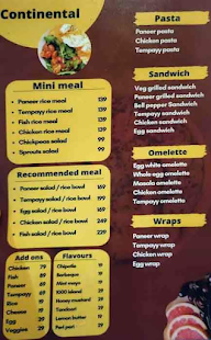 Methods Of Meal menu 2