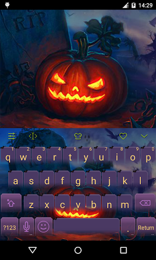 Emoji Keyboard-Pumpkin