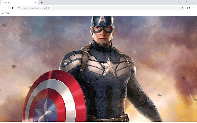 Captain America New Tab