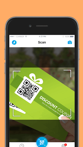 Screenshot QR code reader & scanner