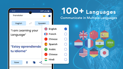 Screenshot Translate All Languages App