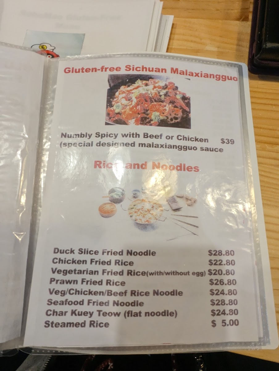 Gluten-Free at RoboMao (Mao Please)