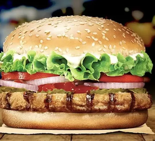 Chicken Whopper With Cheese Burger