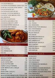 Bachelor Biryani menu 2