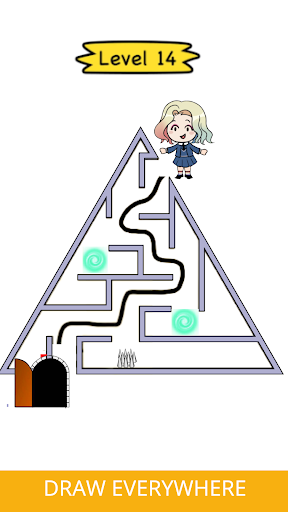 Screenshot Draw Maze Escape