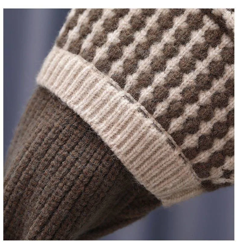 Maglione Bambini Spesso Tinta Unita Semplice Moda Caldo e Confortevole per l'Inverno Ottimo per Ragazzi e Ragazze Abbigliamento Morbido e di Tendenza
