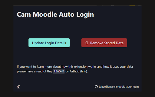 Cam Moodle Auto Login