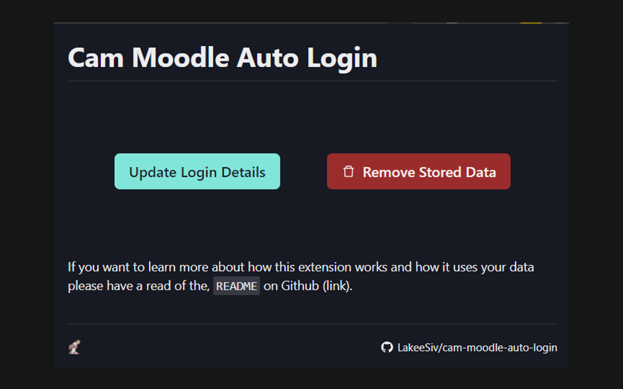 Cam Moodle Auto Login Preview image 2