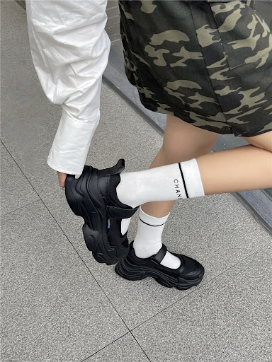 Title 12, Mary Jane Womens Shoes Velcro Hollow Sneakers ...