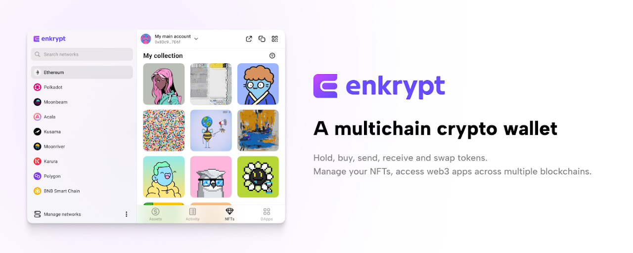 Enkrypt: Ethereum, Polkadot & Canto Wallet Preview image 2