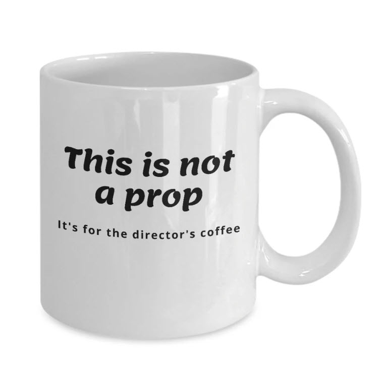 Director's coffee funny mug