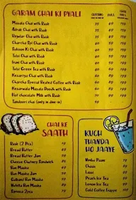 Chai Pe Charcha menu 3