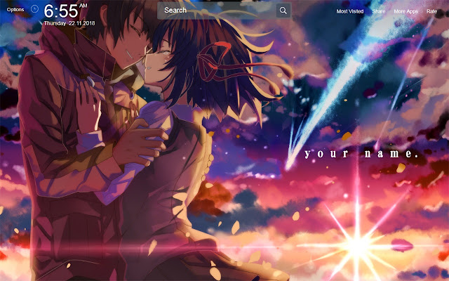 Your Name – Kimi no Na wa Wallpapers New Tab