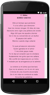 Romeo Santos Full Letras Screenshots 4