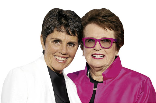 Billie Jean King and Ilana Kloss.