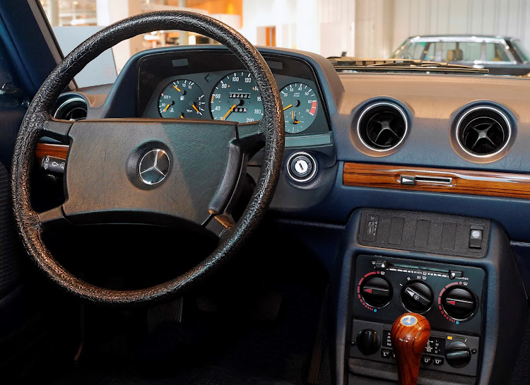 W123 interiors are comfortable and hard wearing. Dashboards do tend to crack though.