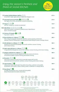 Social Kitchen - Holiday Inn menu 6