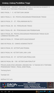 How to get Undang2 Pendidikan Tinggi lastet apk for android