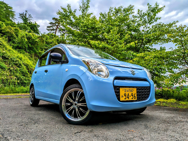 アルトの６月もよろしくお願いします・新緑と愛車・5月も終わり・ドライブに関するカスタム事例の投稿画像1枚目