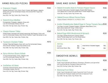 Marco's Pizzeria menu 