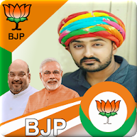 BJP Photo Frames, Video Status, Wallpaper, Quotes
