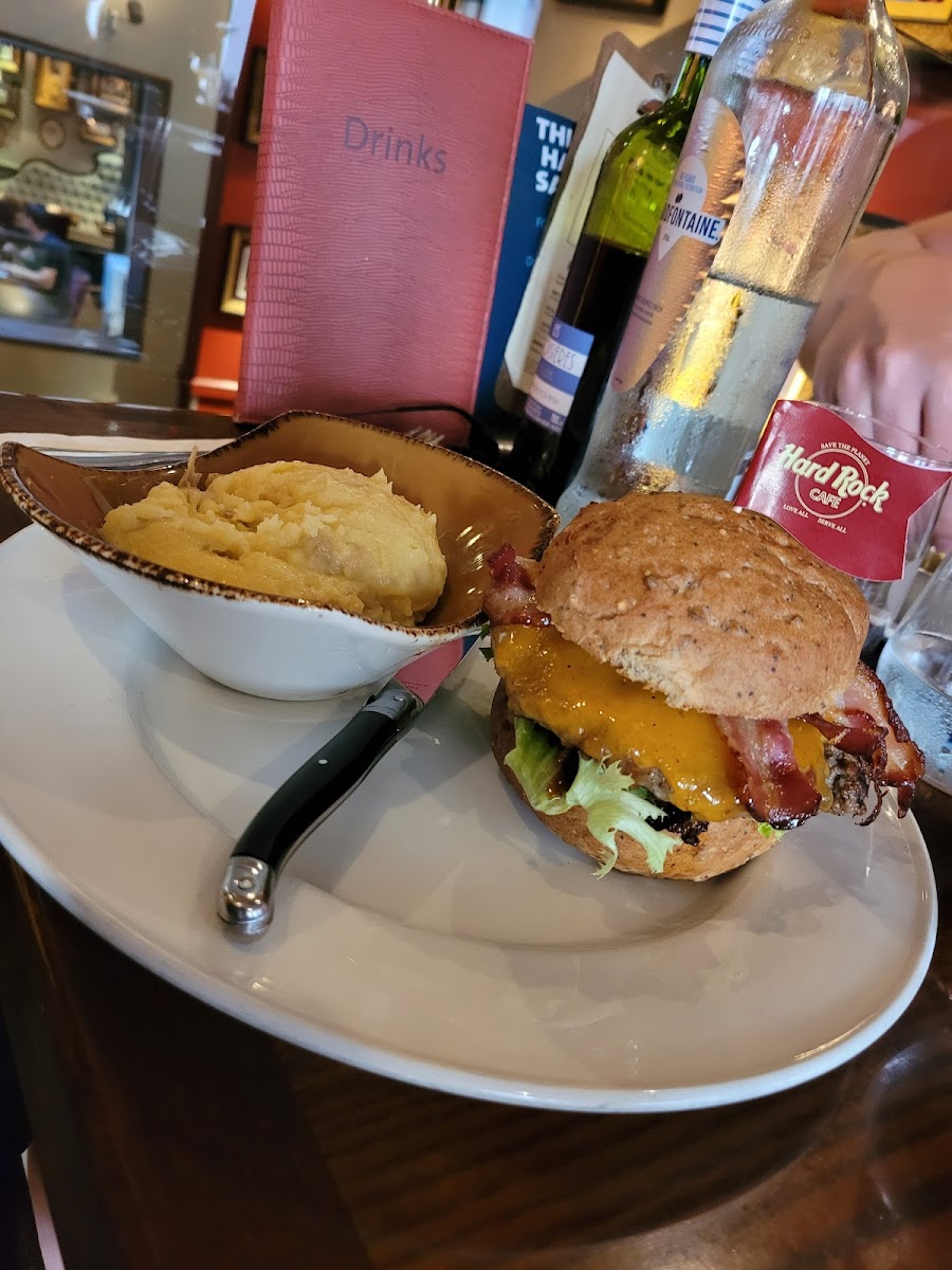 Gluten-Free Burgers at Hard Rock Cafe