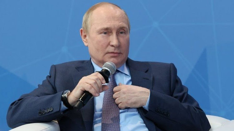 Vladimir Putin said Russian energy profits are increasing