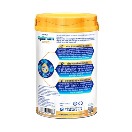 Sữa bột Vinamilk Optimum Gold 2 - lon 800g (Cho Trẻ Từ 6 - 12 Tháng Tuổi)