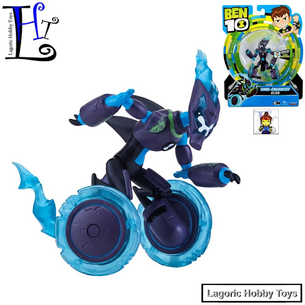 2017 Playmates BEN 10 Reboot XLR8 Action Figure