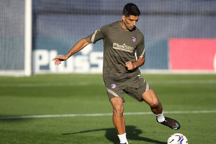 Luis Suarez valt geblesseerd uit op training Atlético