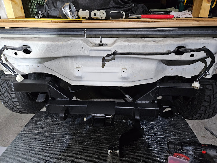 ハイゼットカーゴのDIY・ヒッチメンバー取付・ジェットスキーに関するカスタム事例の投稿画像3枚目