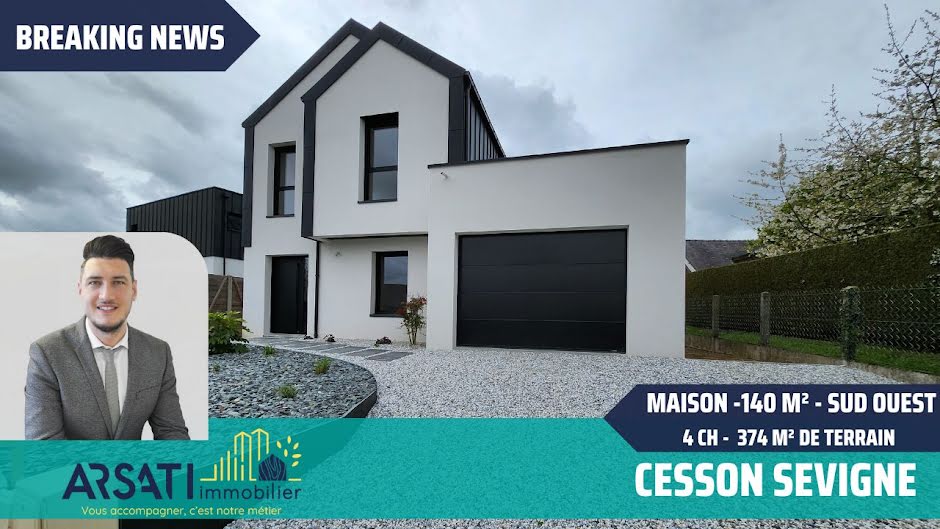 Vente maison 6 pièces 140 m² à Cesson-sevigne (35510), 684 500 €