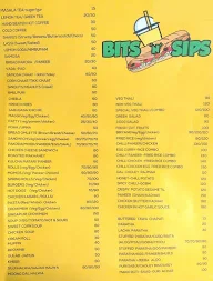 Bits N Sips menu 1