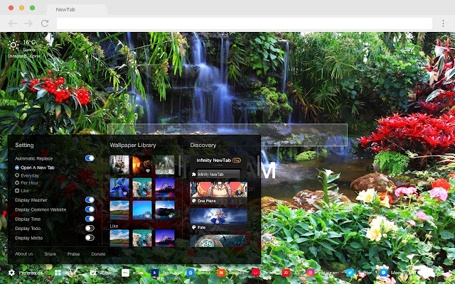 Pond New Tab Page HD Wallpapers  Themes