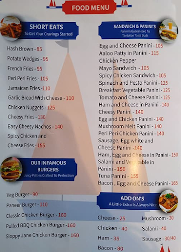 Trapeze menu 