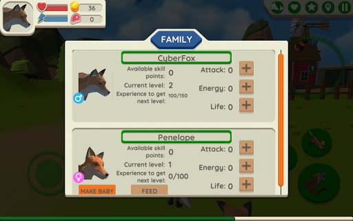 Fox Family - Animal Simulator 3d Game screenshots 10