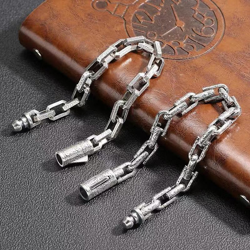 Title 4, Xiangyun Chinese Style Mens Bracelet, New Chin...