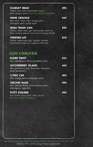 The Irish House menu 5