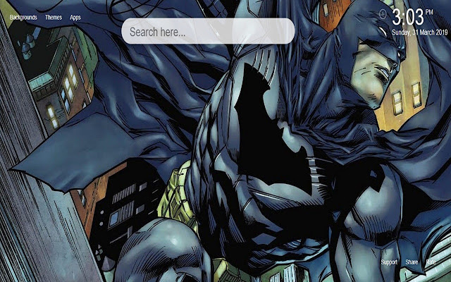 Batman HD Wallpaper New Tab