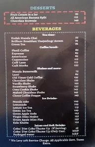 Meera Cafe menu 2